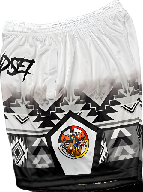 Warrior Mindset Shorts - White